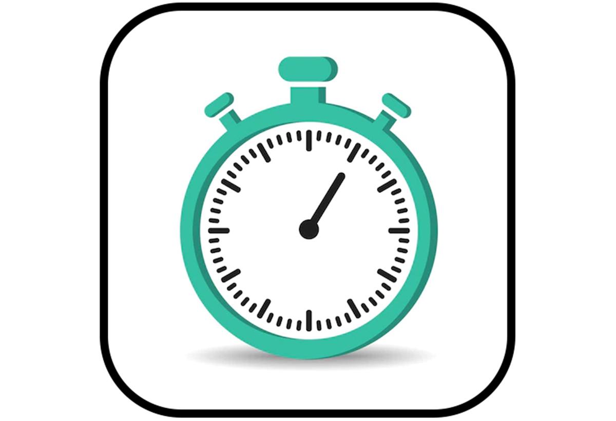 Απεικονίζεται picto με τον χρονοδιακόπτη